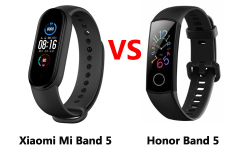 Xiaomi Mi Band 5 vs Honor Band 5: Which is More Worth Buying?