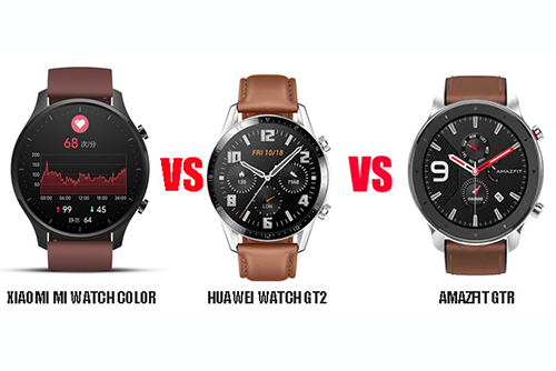Xiaomi Mi Watch Color VS HUAWEI Watch GT2 VS Amazfit GTR: Which is More Worth Buying?