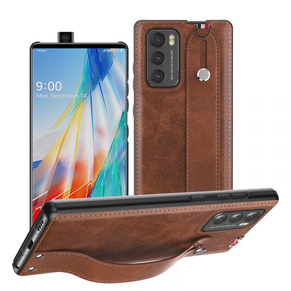 Wrist Strap Hand Band Case for LG Wing Luxury