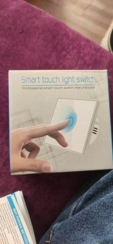 Tuya Smart Wifi Touch Light Switch, Neutral Wire Required Wall Switch EU 1 2 3 Gang, Work with Alexa Google Home No Hub Required photo review