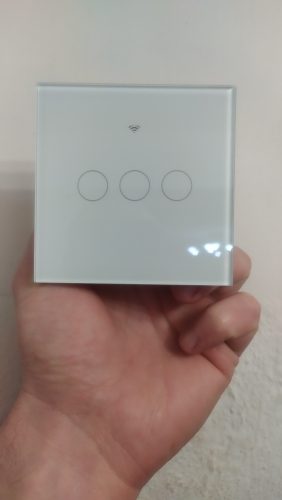Tuya Smart Wifi Touch Light Switch, Neutral Wire Required Wall Switch EU 1 2 3 Gang, Work with Alexa Google Home No Hub Required photo review