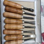 8Pcs/set Dry hand Wooden Carving Instruments Chip photo review