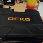 DEKO New Sharker 20V Cordless Drill Driver Screwdriver Mini Wireless Power Driver DC Lithium-Ion Battery 18+1 Settings photo review
