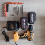 WOSAI 20V Brushless Electrical Drill 50NM Cordless Screwdriver Lithium-Ion Battery Mini Electrical Energy Screwdriver MT-Collection Instruments photo review