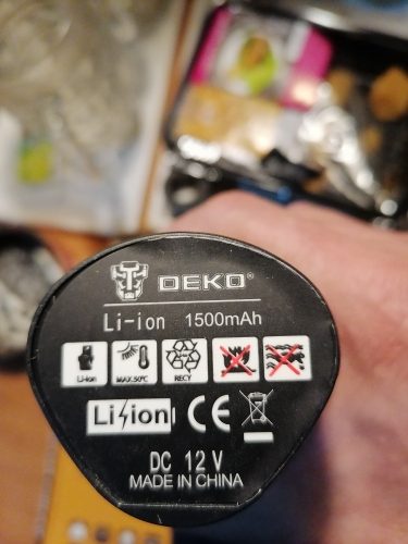 DEKO New DKCD12/16/20V Electric Screwdriver Mini Wireless Power Driver DC Lithium-Ion Battery Home DIY Keyless photo review