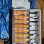 8Pcs/set Dry hand Wooden Carving Instruments Chip photo review