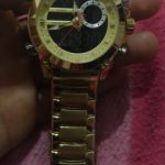 NAVIFORCE Men Military Sport Wrist Watch Gold Quartz Steel Waterproof Dual Display Male Clock Watches Relogio Masculino 9163 photo review