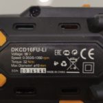DEKO 16V MAX Cordless Drill Electric Screwdriver Drill,3/8" Keyless Chuck&0-1350Rpm Variable Speed Power Tools(DKCD16FU-Li) photo review