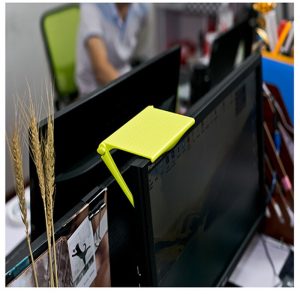 multi-function Laptop computer Monitor Riser Desktop Help Plastic TV Rack Present Stand Locker