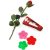 1PC DIY Minimize Software Florist Flower Rose Thorn Stem Leaf