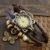 2019 Women Casual Vintage Multilayer Butterfly Faux Leather Bracelet Ladies Wrist Watch  Handmade Braided часы женские reloj muj