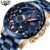 2022 New LIGE Vogue Mens Watches Stainless Steel Prime Mannequin Luxurious Sport Chronograph Quartz WithWatch For Males Relogio Masculino