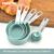 4pcs Baking Tools Kitchen Measuring Spoon Set Stainless Steel Handle Measuring Cup With Scale Measuring Spoon Kitchen Gadgets