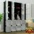5 pcs 5-Cube DIY Modular Closet Organizer Wardrobe Buckle Connectors Combined Storage Cabinet Wardrobe Buckle Dwelling Tools