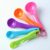 5Pcs/set Lovely Colorful Plastic Measuring Cups Measure Spoon Kitchen Tool Kids Spoons Measuring Set Tools For Baking Coffee Tea