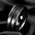 8mm Men Rings Jewelry Black Groove Matte Stainless Steel Wedding Engagement Party Gift Anniversary Rings Jewelry