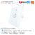 EU Tuya ZigBee Smart Light Switch With/Without Neutral Wire Two Wiring Methods Remote Voice Control Work With Alexa Google Home