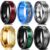 FDLK   8 Colors 8mm Men’s Stainless Steel Dragon Ring Inlay Red Green Black Carbon Fiber Ring Wedding Band Jewelry Size 6-13
