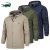 High quality men's hooded zippered jacket jacket fashionable casual