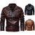 New Men's Autumn And Winter Men High Quality Fashion Coat Leather