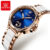 OLEVS Top Brand Luxury Women Mechanical Watch Ceramics Watch
