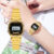 SANDA Top Luxury Woman Digital Watch Sport Watch Clock Gold