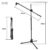 Selens Swing Boom Floor Metal Stand Adjustable Stage Microphone Stand Tripod Microphone Holder For Live Streaming Vlog