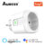 Tuya Sensible Plug WiFi Socket EU 20A Energy Monitor 220V Timing Perform Sensible Life APP Management Works With Alexa Google House Alice