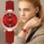 Watch 2021 Femme Leather Strap Luxury Wrist Watches Christmas gift
