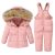 Winter Coat For Children Warm Down Cotton Thickened Girls Outfits Set Hooded Cartoon Kids Boys Down Jackets 2-6Y Child Clothes