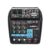 Wireless 4-channel Audio Mixer Portable Sound Mixing Console USB Interface MP3 Computer Input 48V Phantom Power Monitor for Home